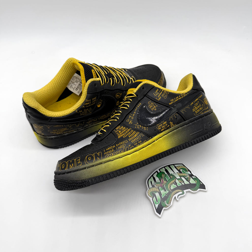 NIKE AIR FORCE 1 X SUPREME LIVESTRONG BUSY-P 2009