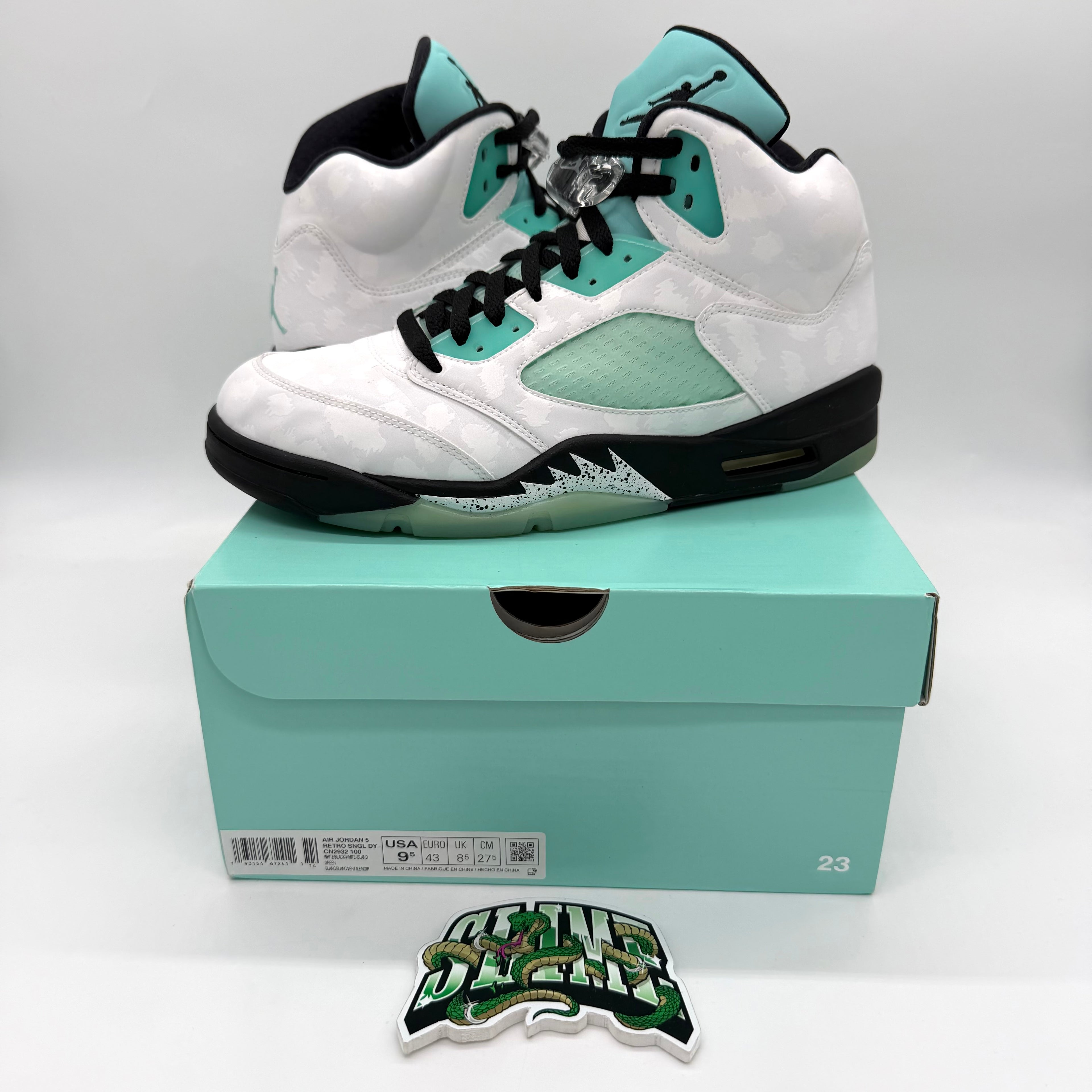 JORDAN 5 ISLAND GREEN 2019