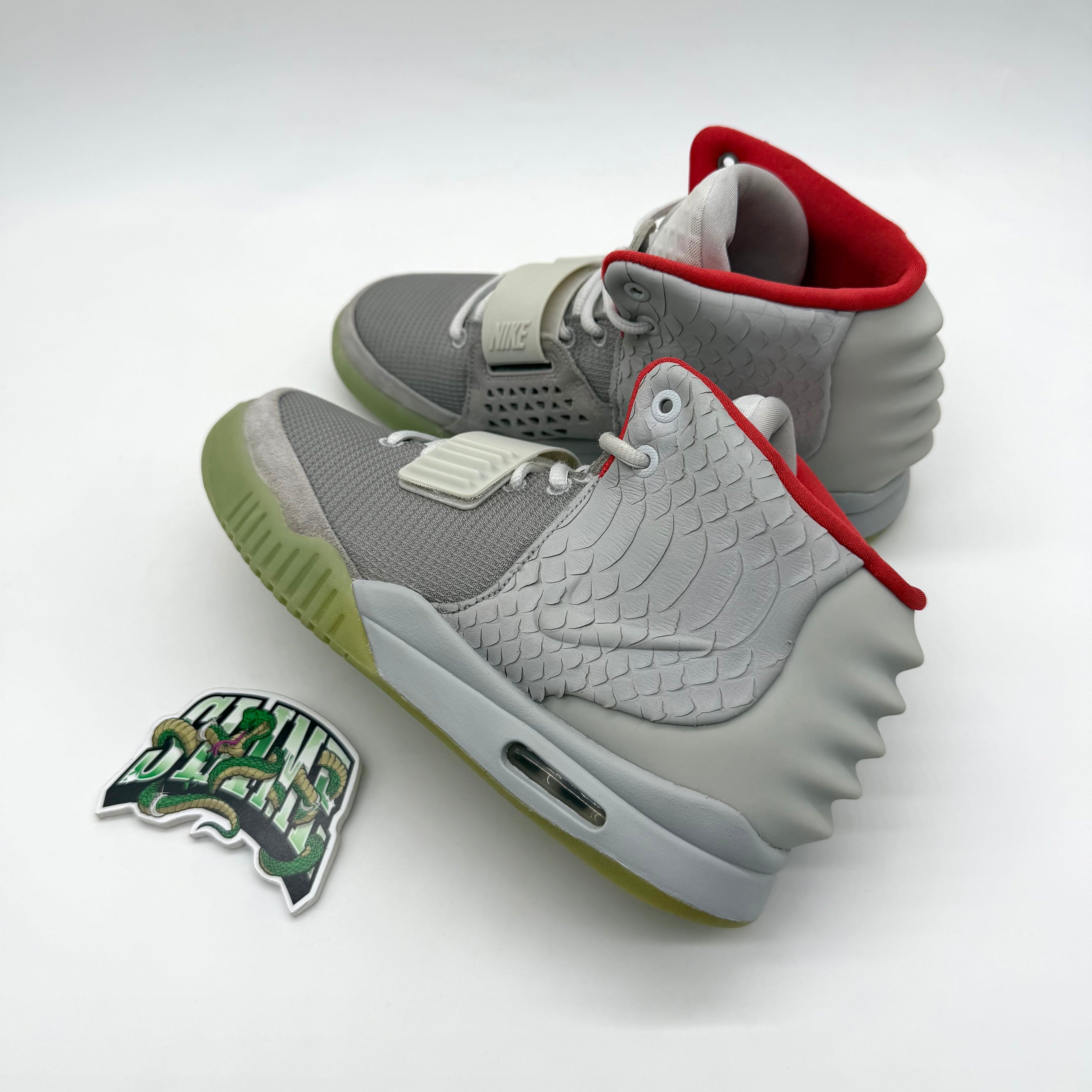 NIKE AIR YEEZY 2 PURE PLATINUM 2012
