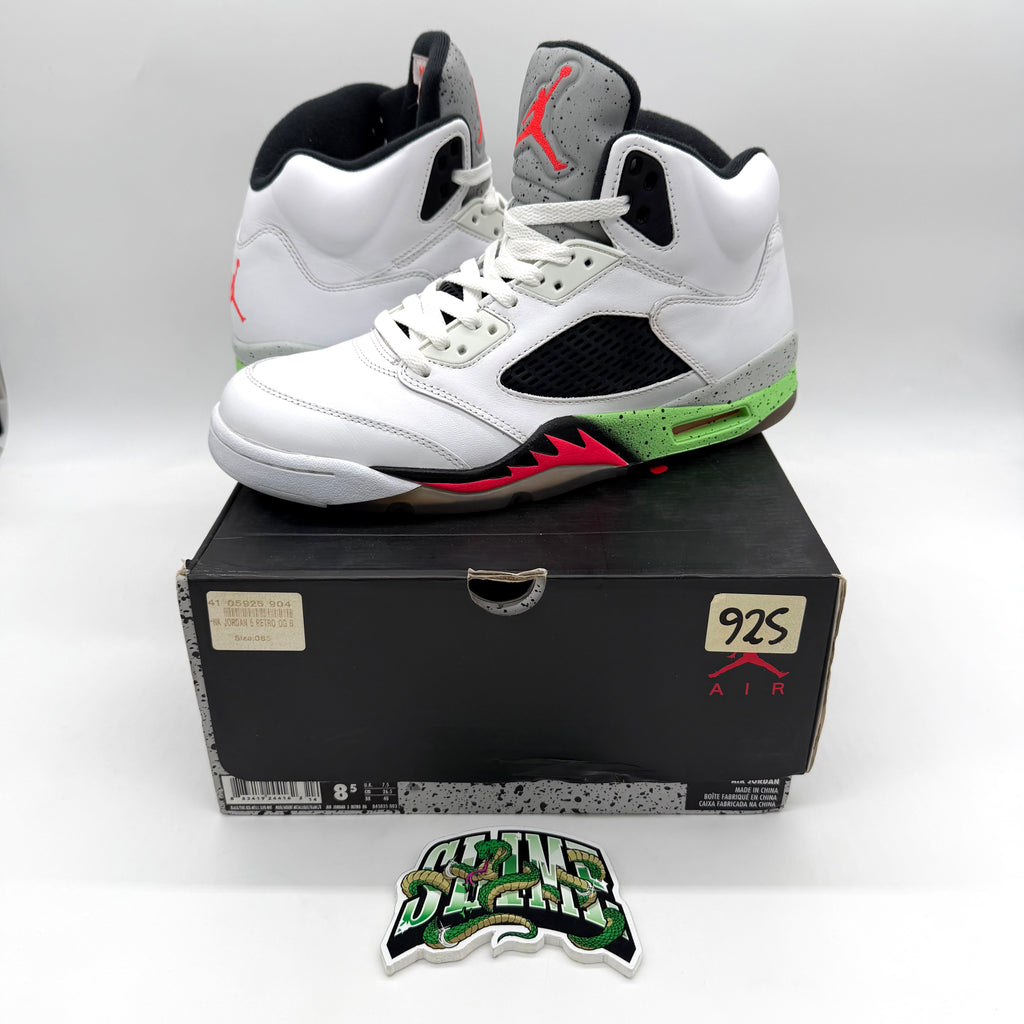 JORDAN 5 POISON GREEN 2015