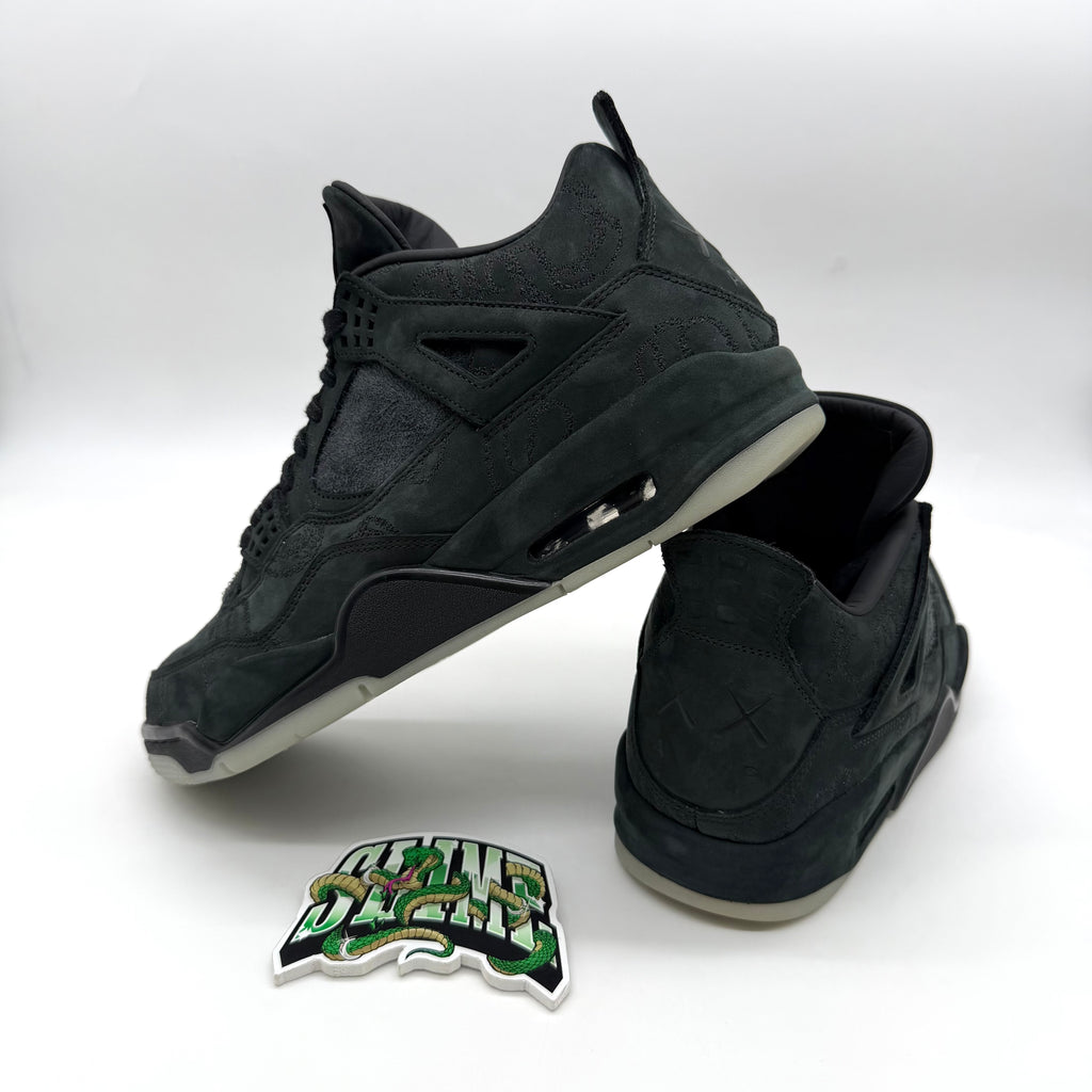 AIR JORDAN 4 RETRO KAWS BLACK 2017