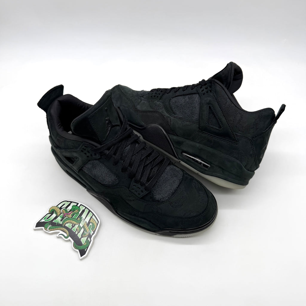 AIR JORDAN 4 RETRO KAWS BLACK 2017