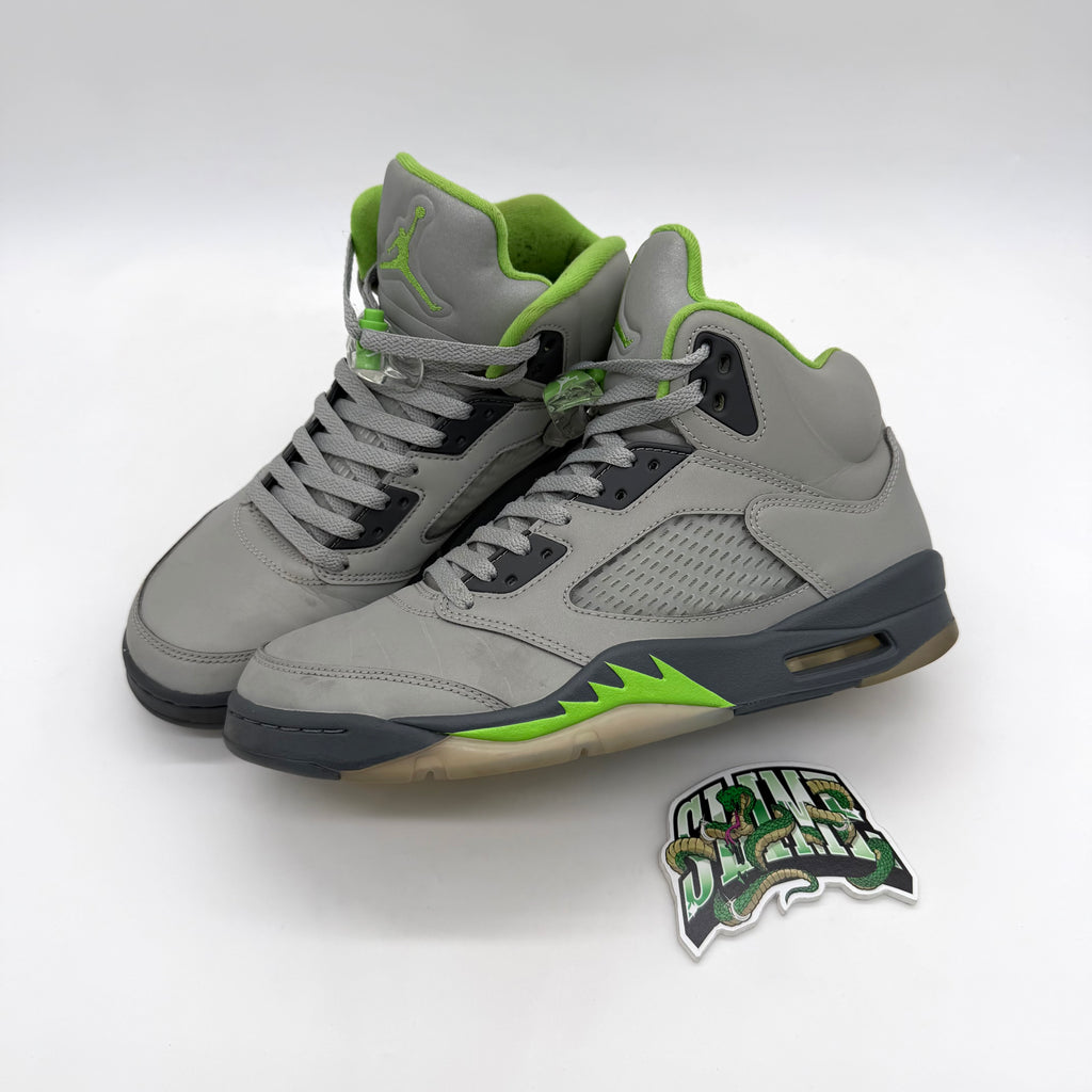 JORDAN 5 GREEN BEAM 2022