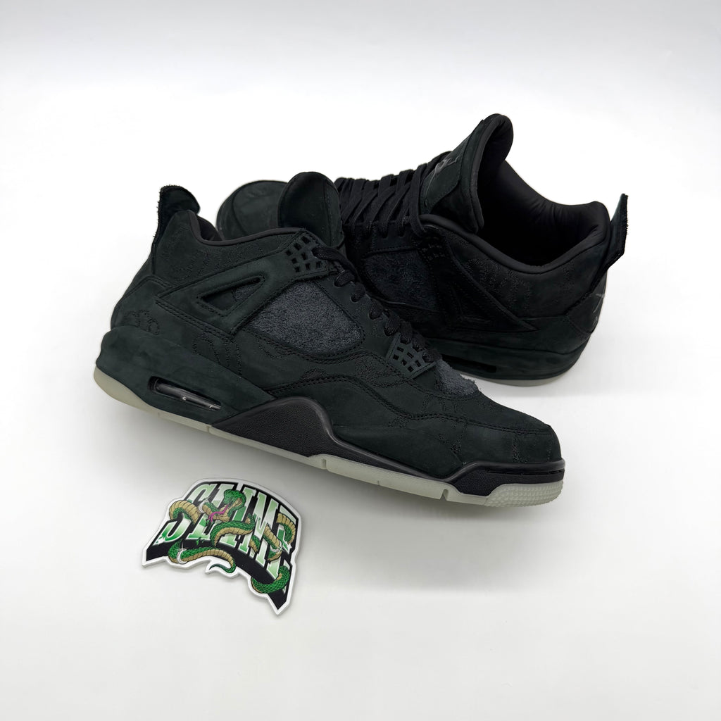 AIR JORDAN 4 RETRO KAWS BLACK 2017