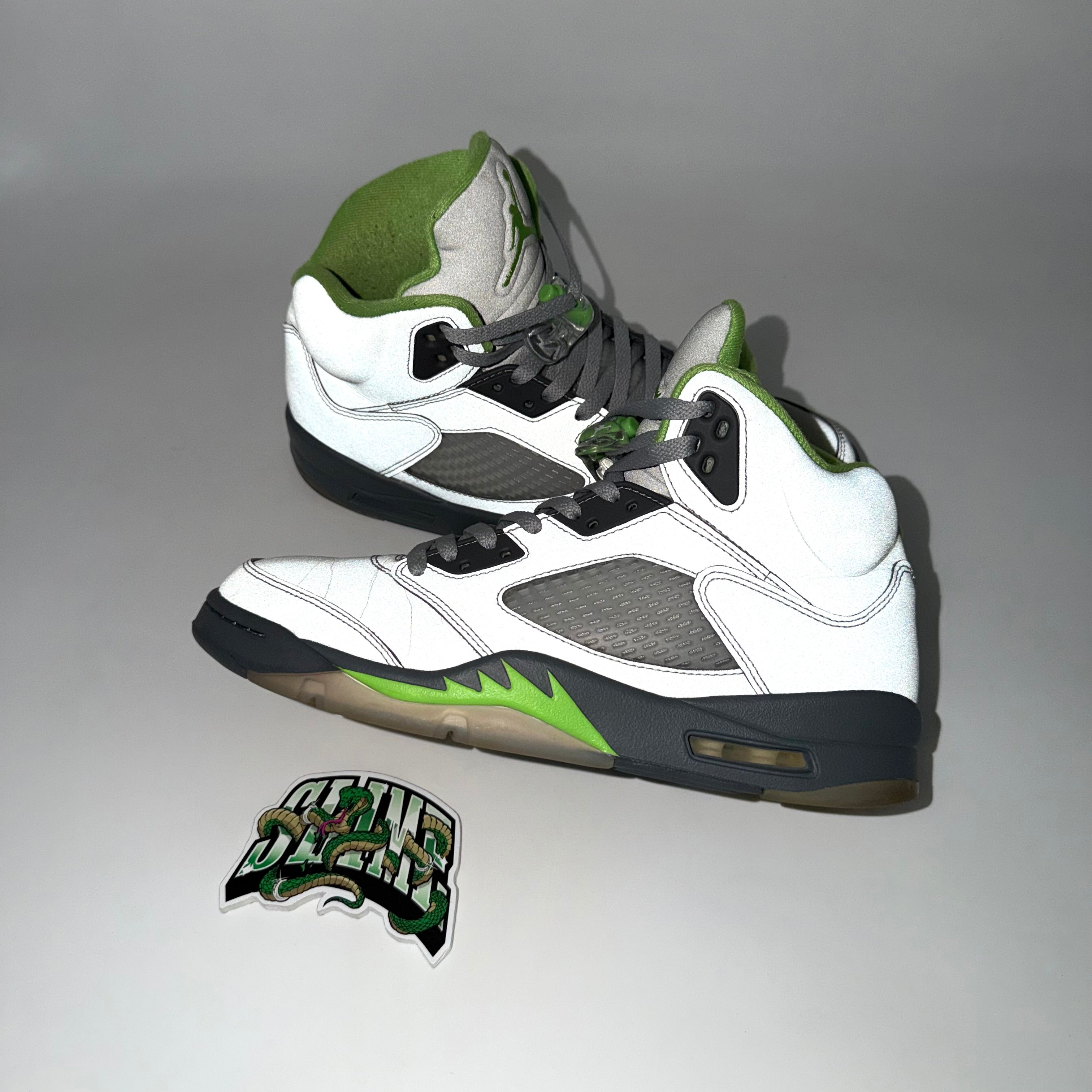 JORDAN 5 GREEN BEAM 2022