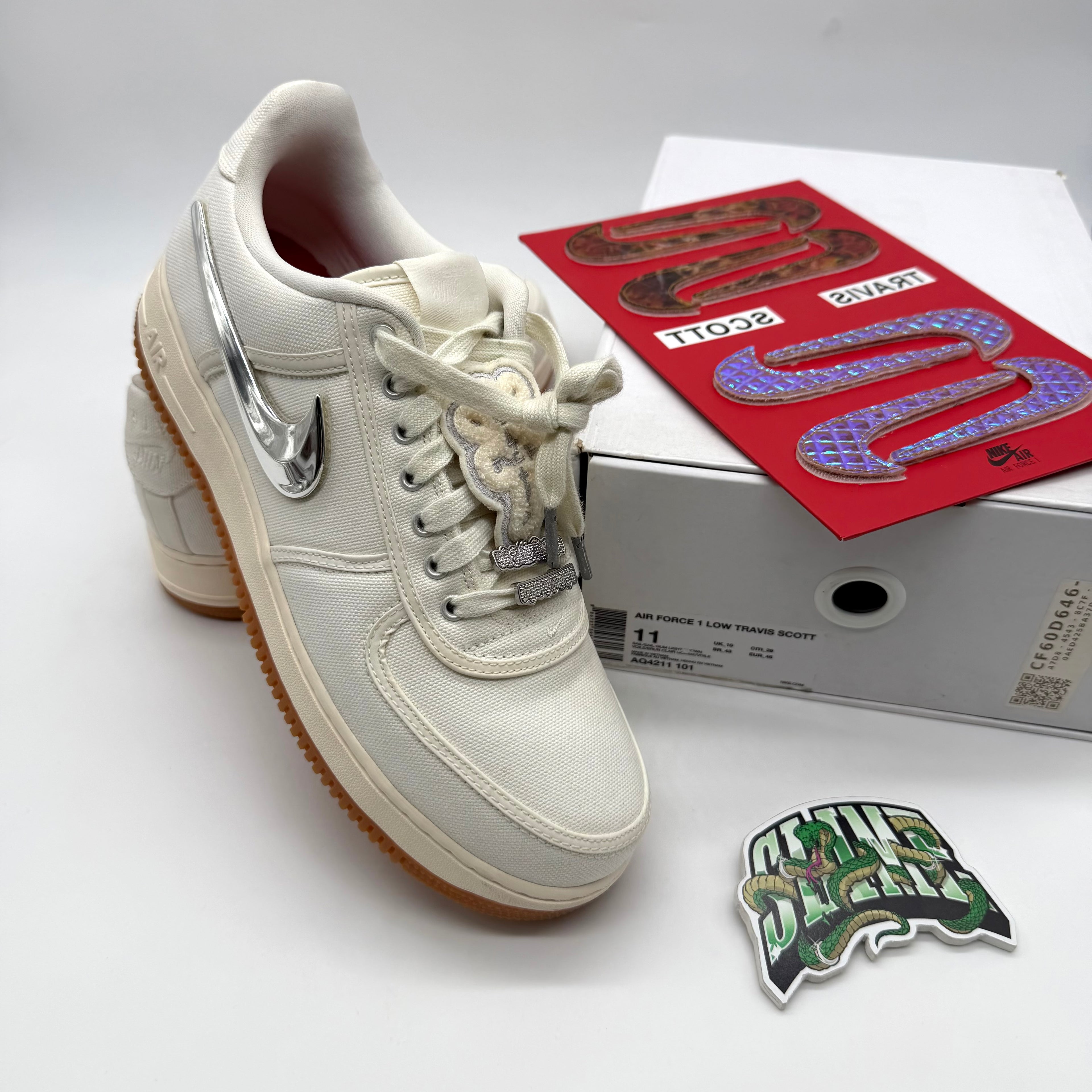 NIKE AIR FORCE 1 LOW X TRAVIS SCOTT AF100 2017