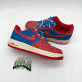 NIKE AIR FORCE 1 PHOTO BLUE HYPER RED 2013