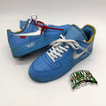 NIKE AIR FORCE 1 X OFF-WHITE UNIVERSITY BLUE MCA 2019