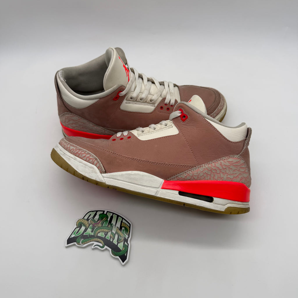 JORDAN 3 RETRO "RUST PINK”