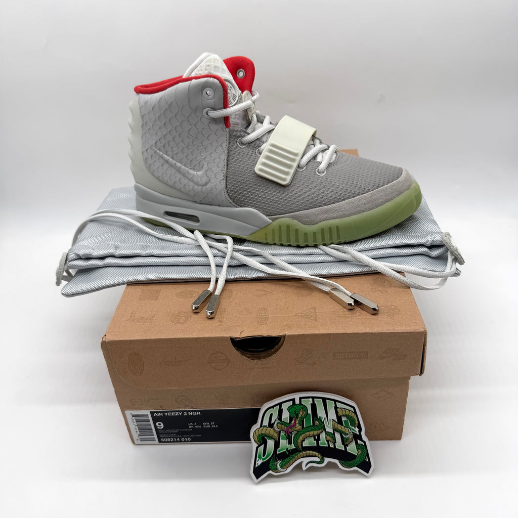 NIKE AIR YEEZY 2 PURE PLATINUM 2012