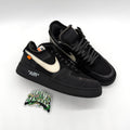 NIKE AIR FORCE 1 LOW X OFF-WHITE BLACK MESH 2018