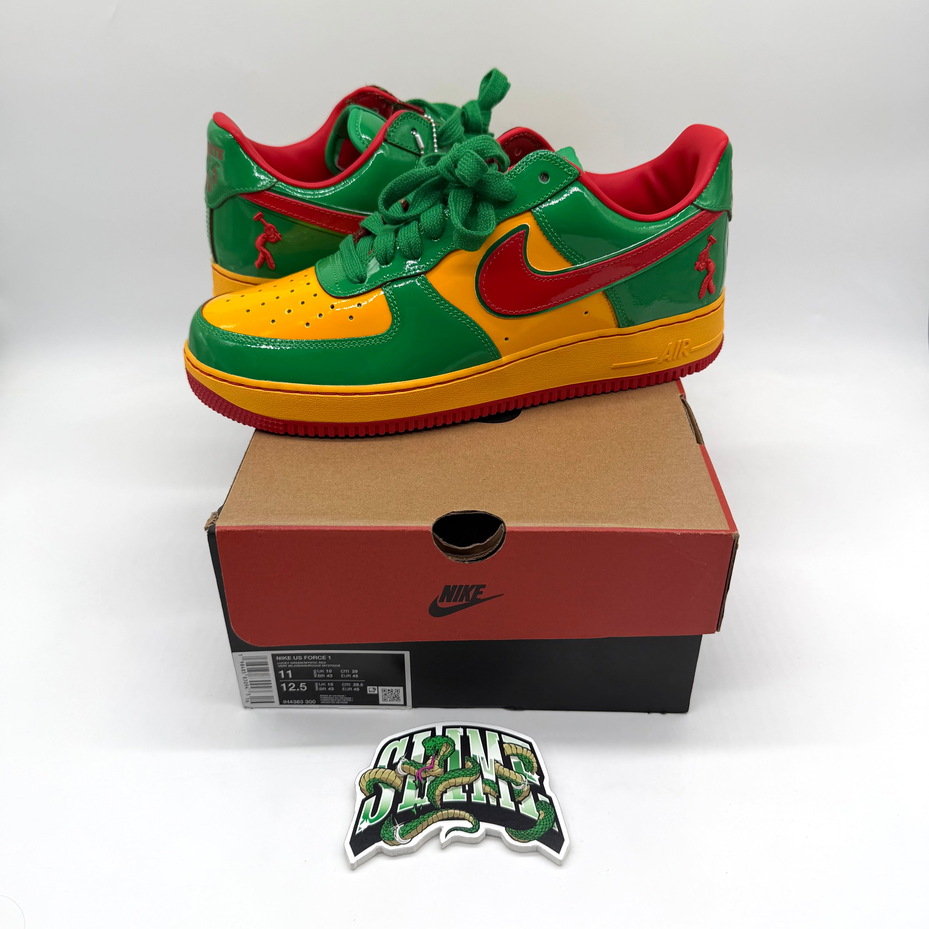NIKE AIR FORCE 1 X CONCRETE BOYS LUCKY GREEN 2024
