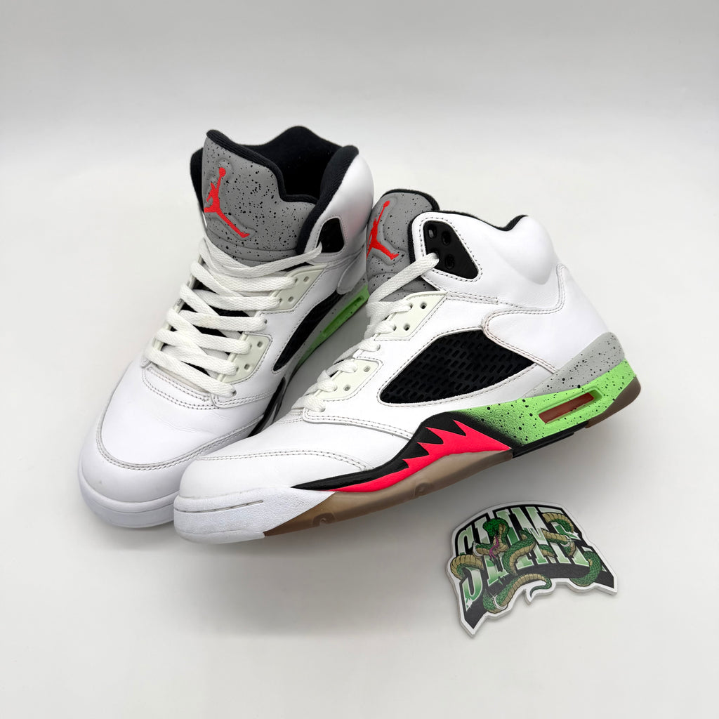 JORDAN 5 POISON GREEN 2015