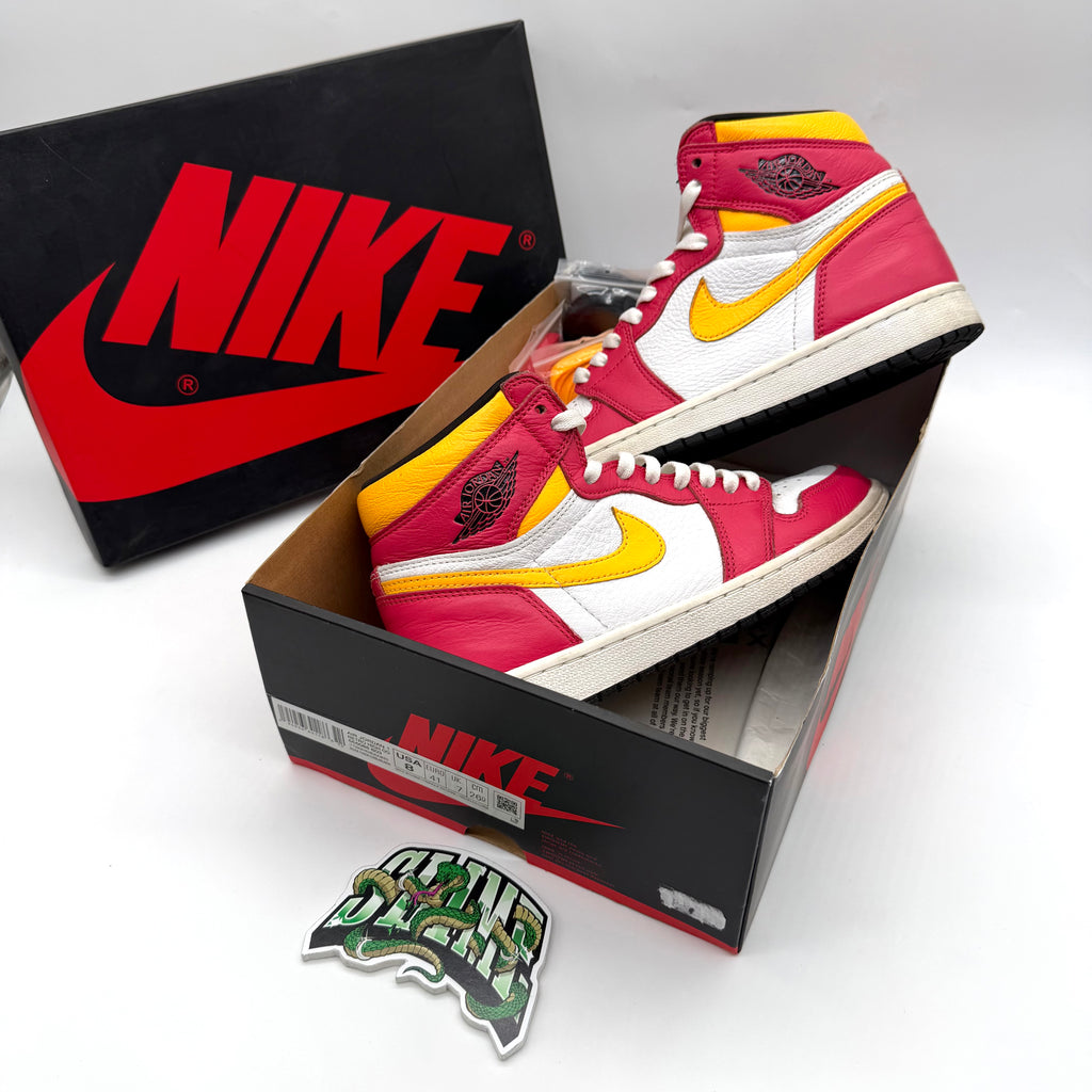 JORDAN 1 HIGH "FUSION RED"