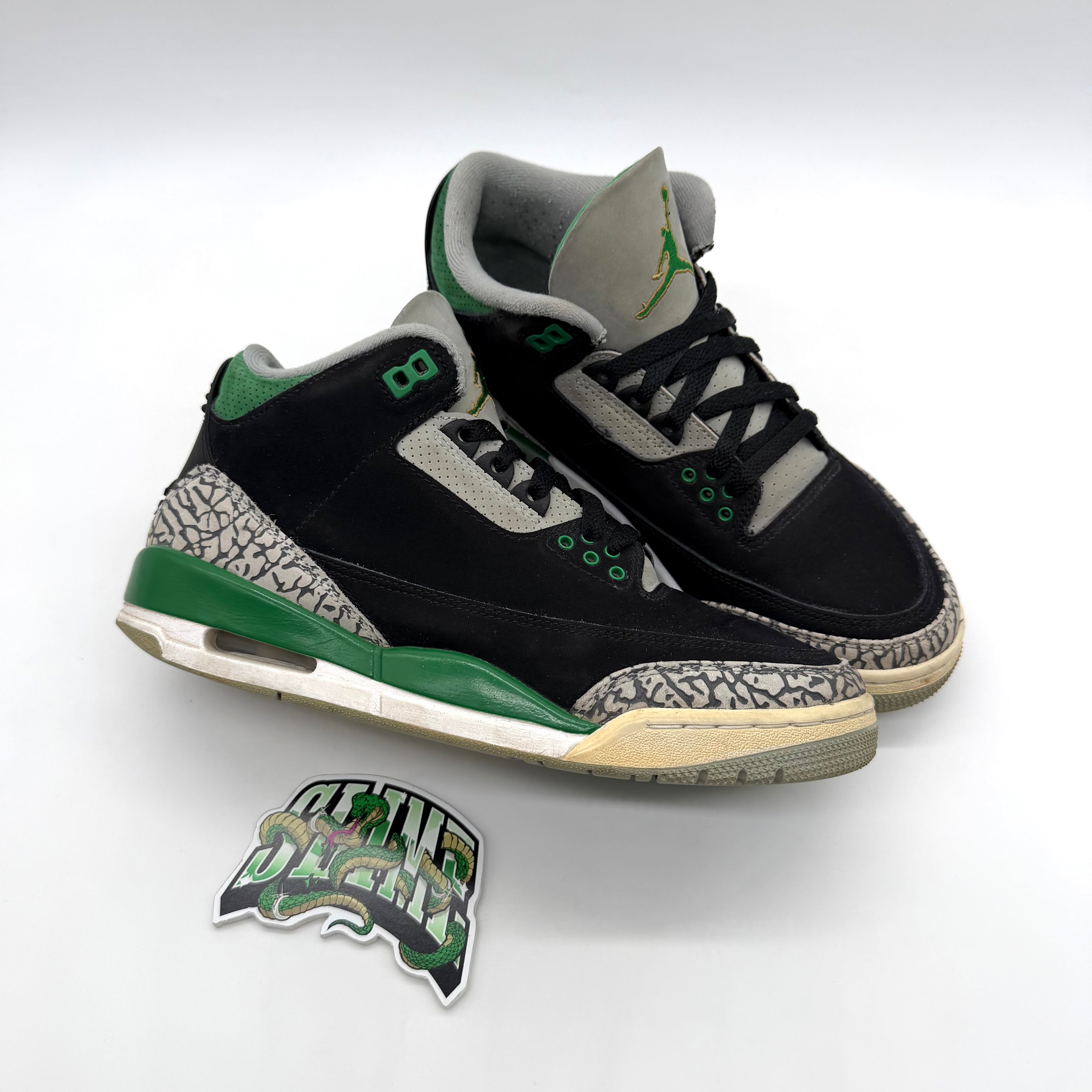 JORDAN 3 "PINE GREEN"