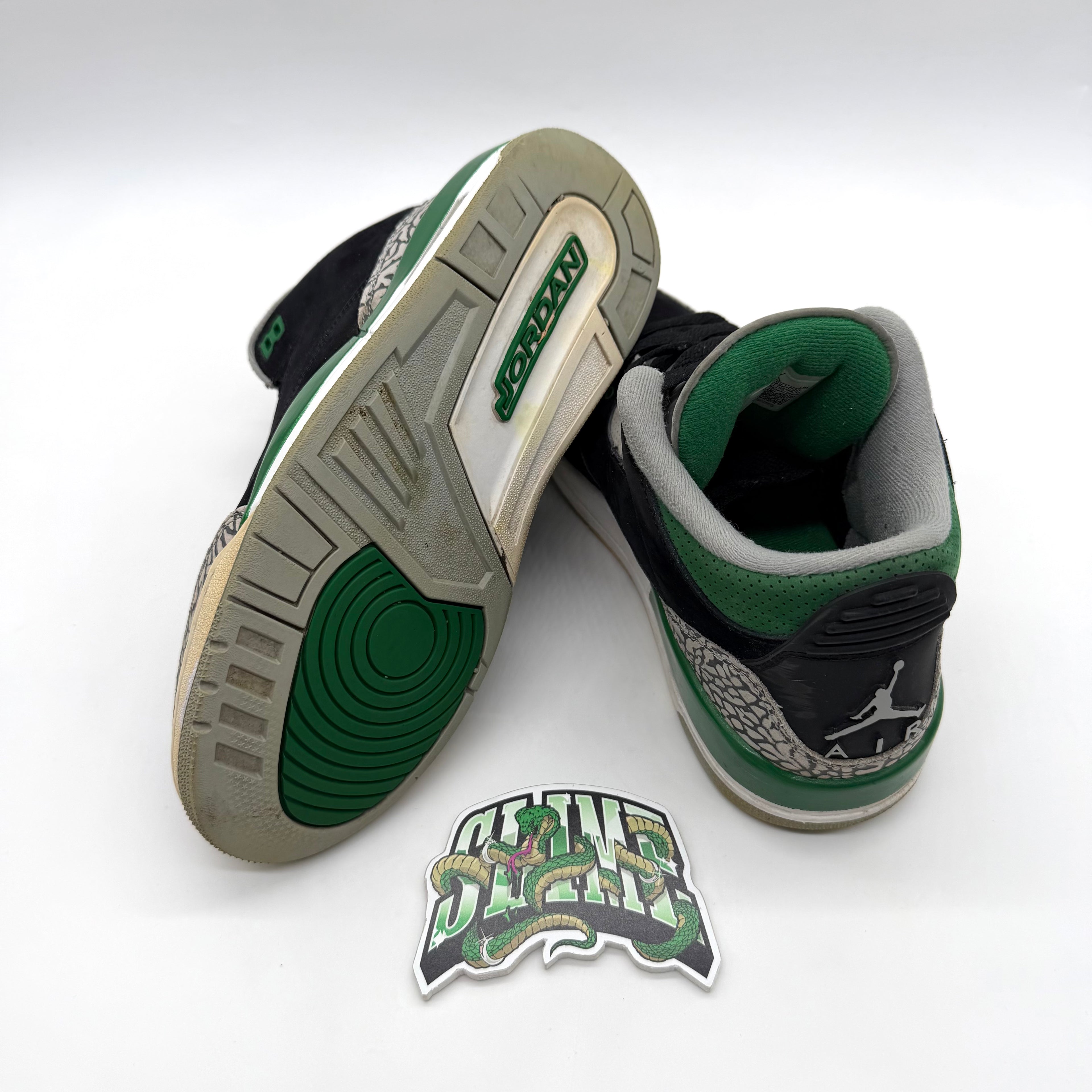 JORDAN 3 "PINE GREEN"