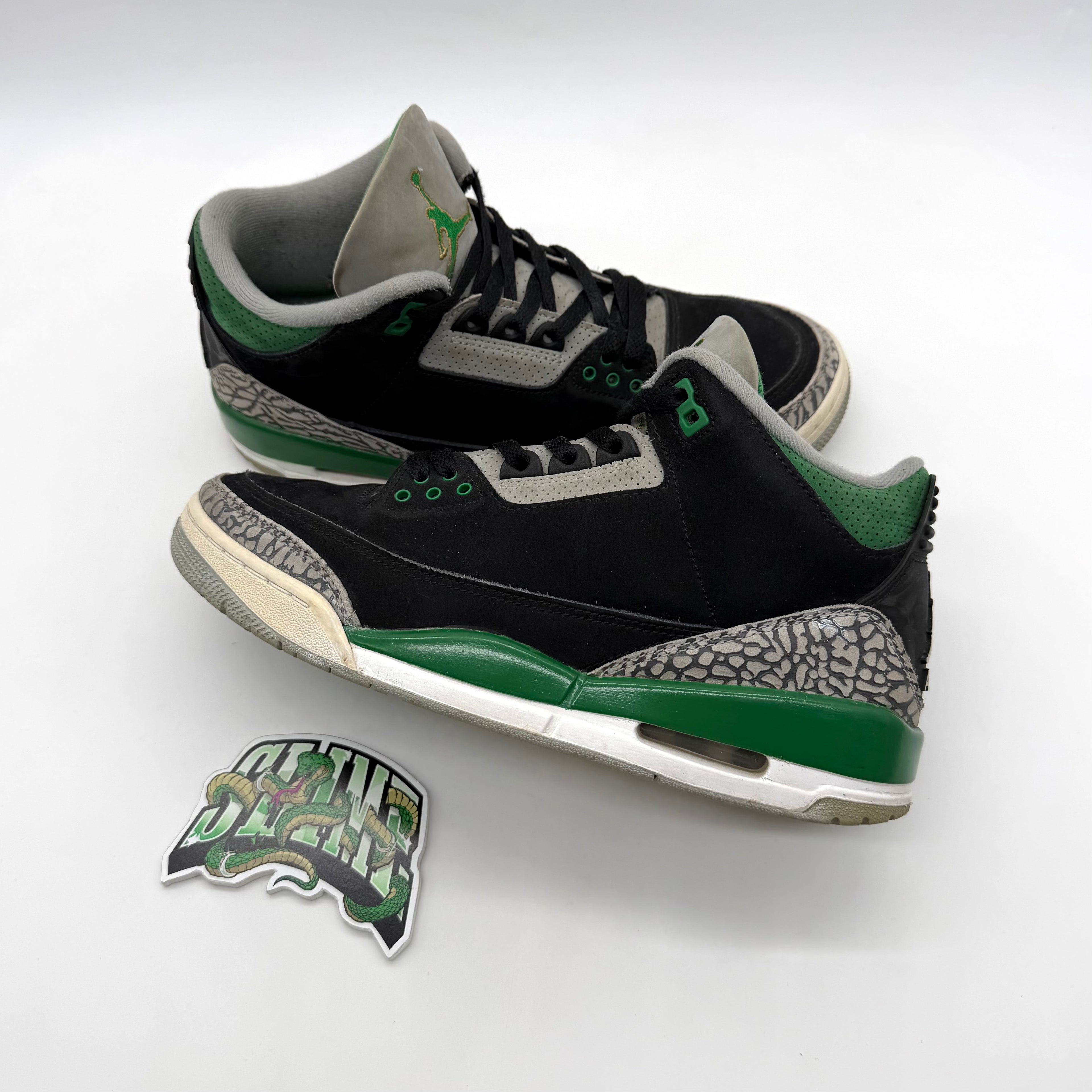 JORDAN 3 "PINE GREEN"
