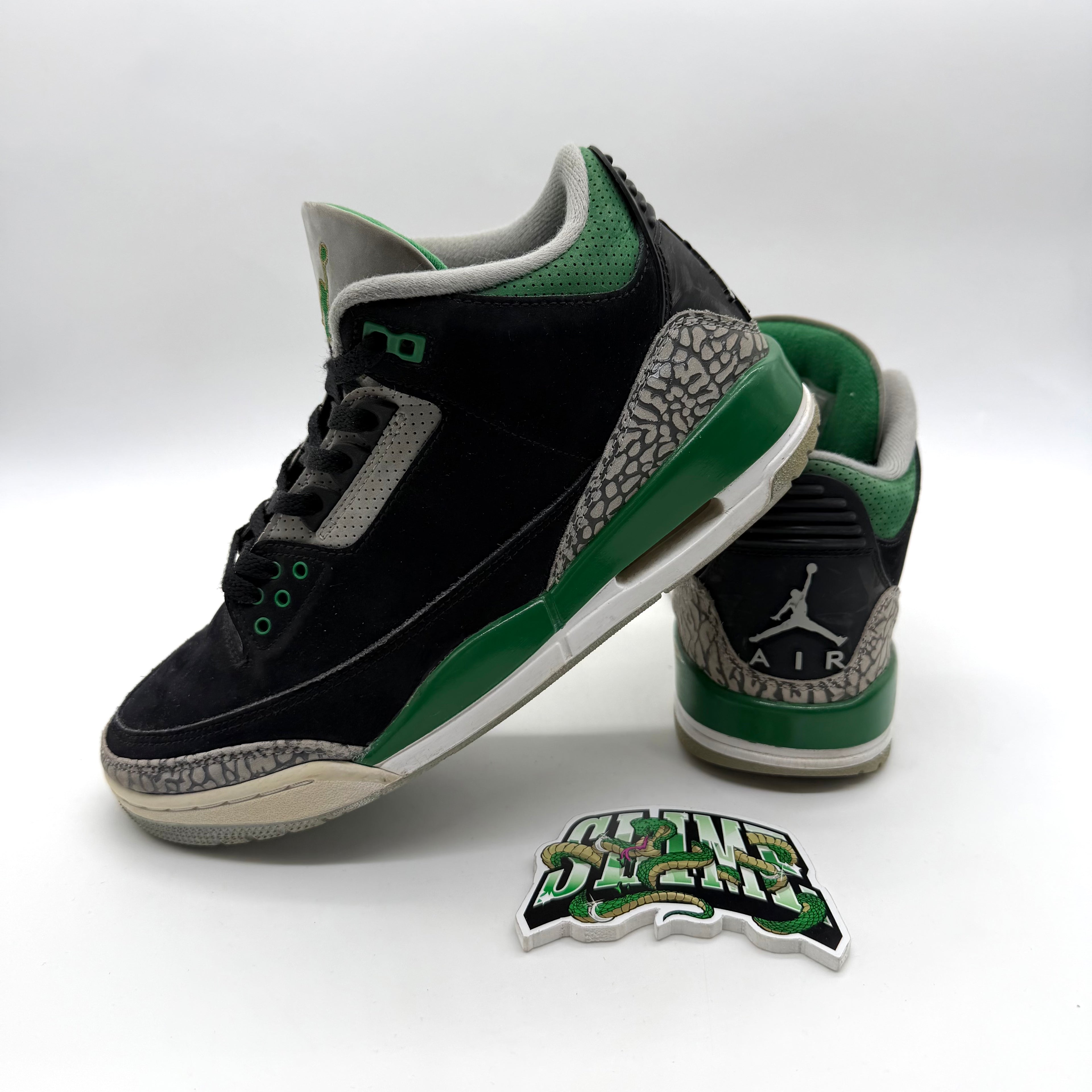 JORDAN 3 "PINE GREEN"