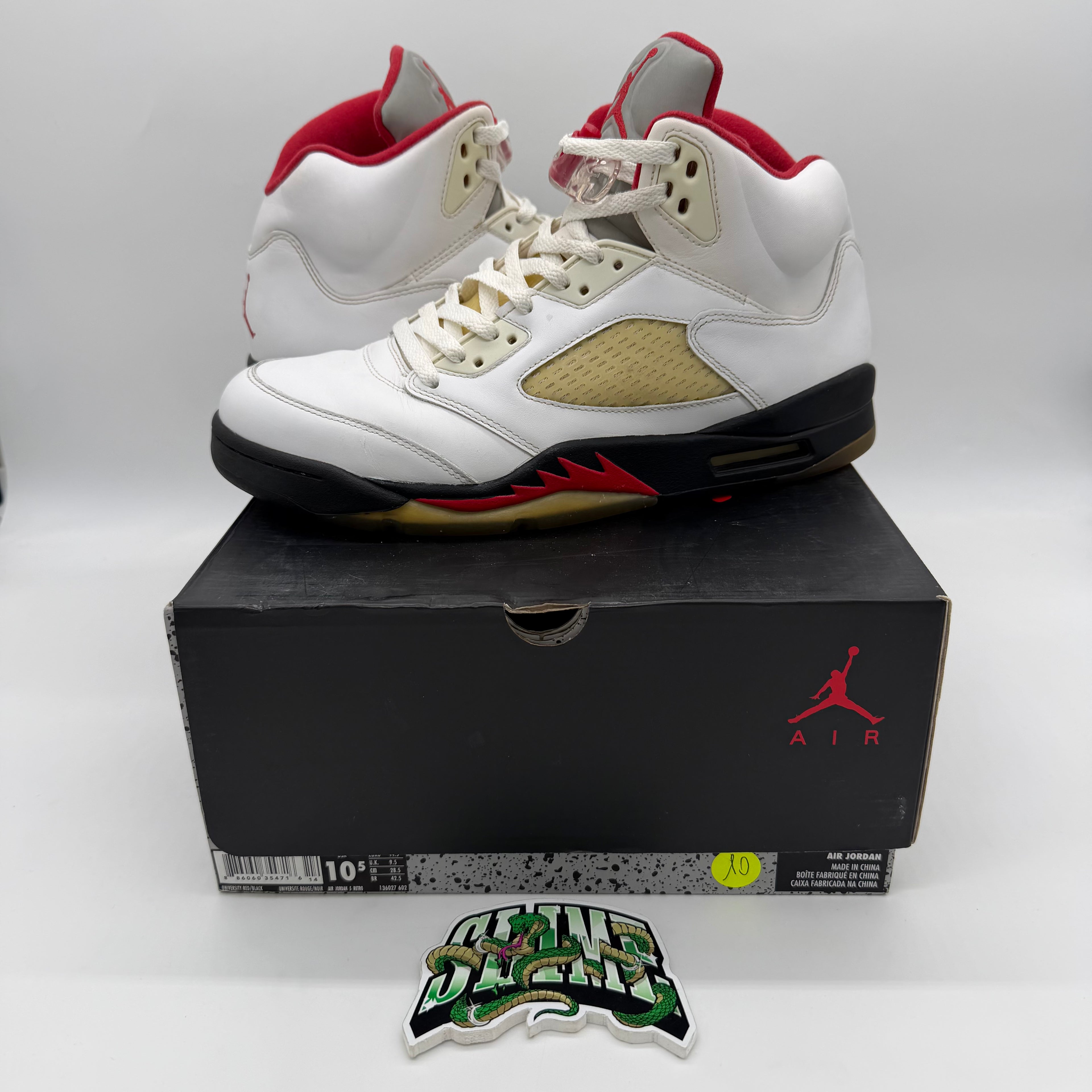 JORDAN 5 FIRE RED 2020