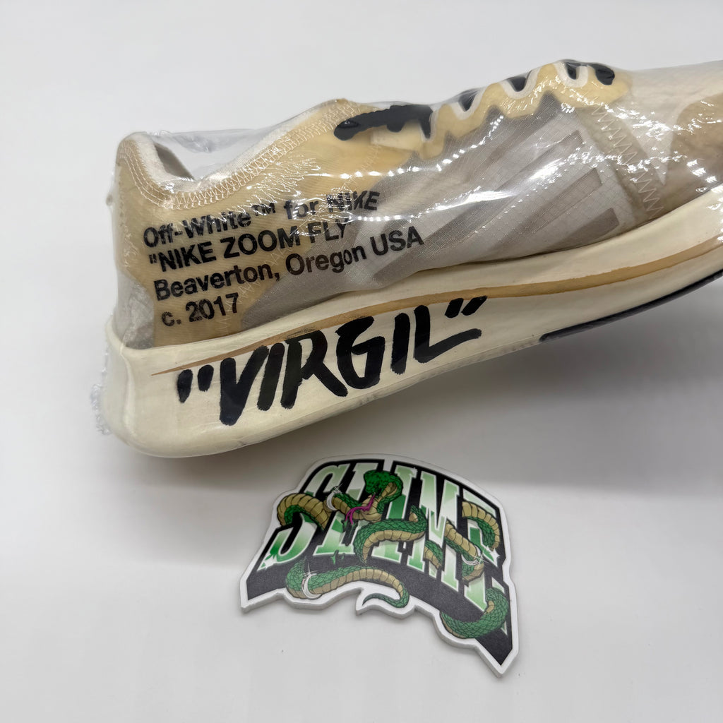 NIKE ZOOM FLY X OFF-WHITE OG SIGNED BY VIRGIL ABLOH 2017