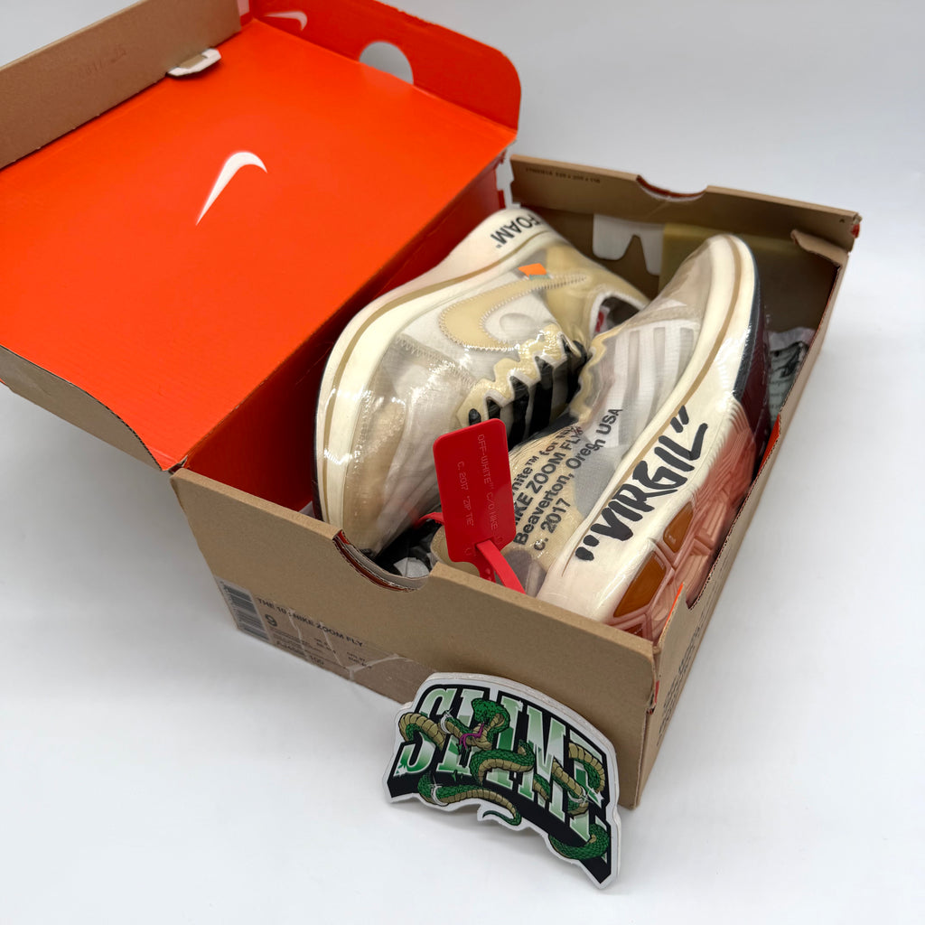 NIKE ZOOM FLY X OFF-WHITE OG SIGNED BY VIRGIL ABLOH 2017