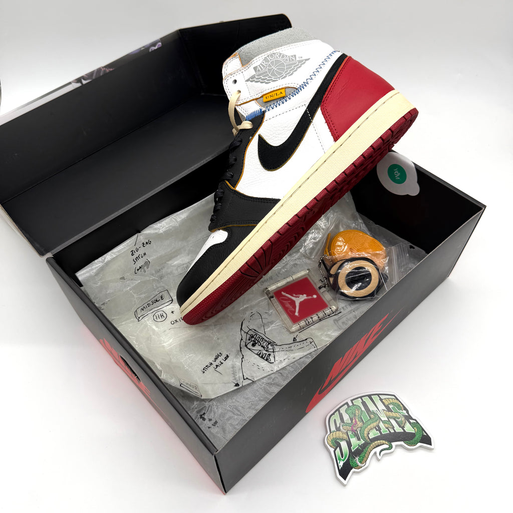 JORDAN 1 RETRO HIGH UNION LOS ANGELES BLACK TOE 2018