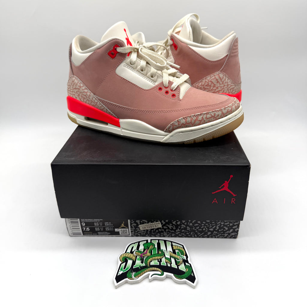 JORDAN 3 RUST PINK 2021