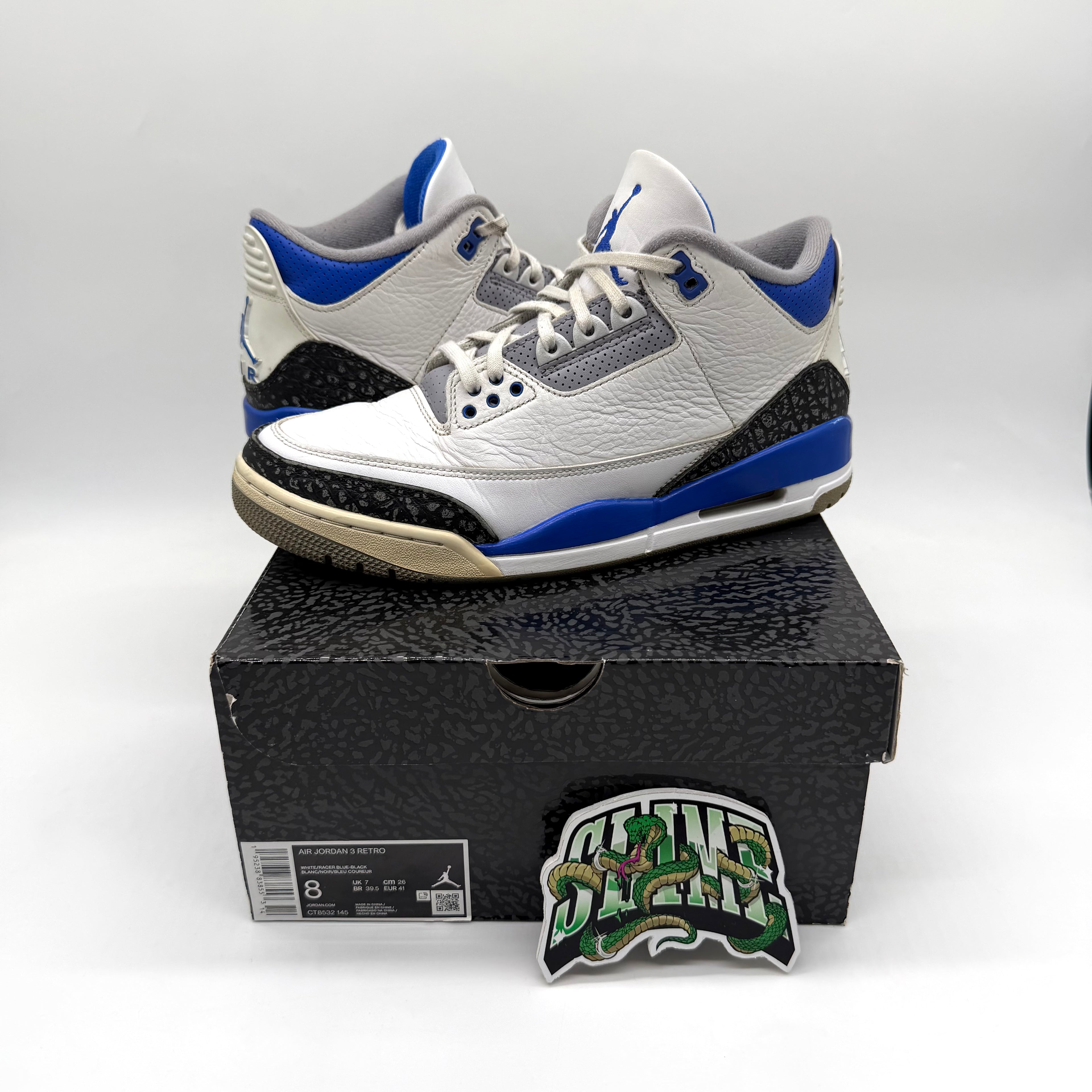 JORDAN 3 RACER BLUE 2020