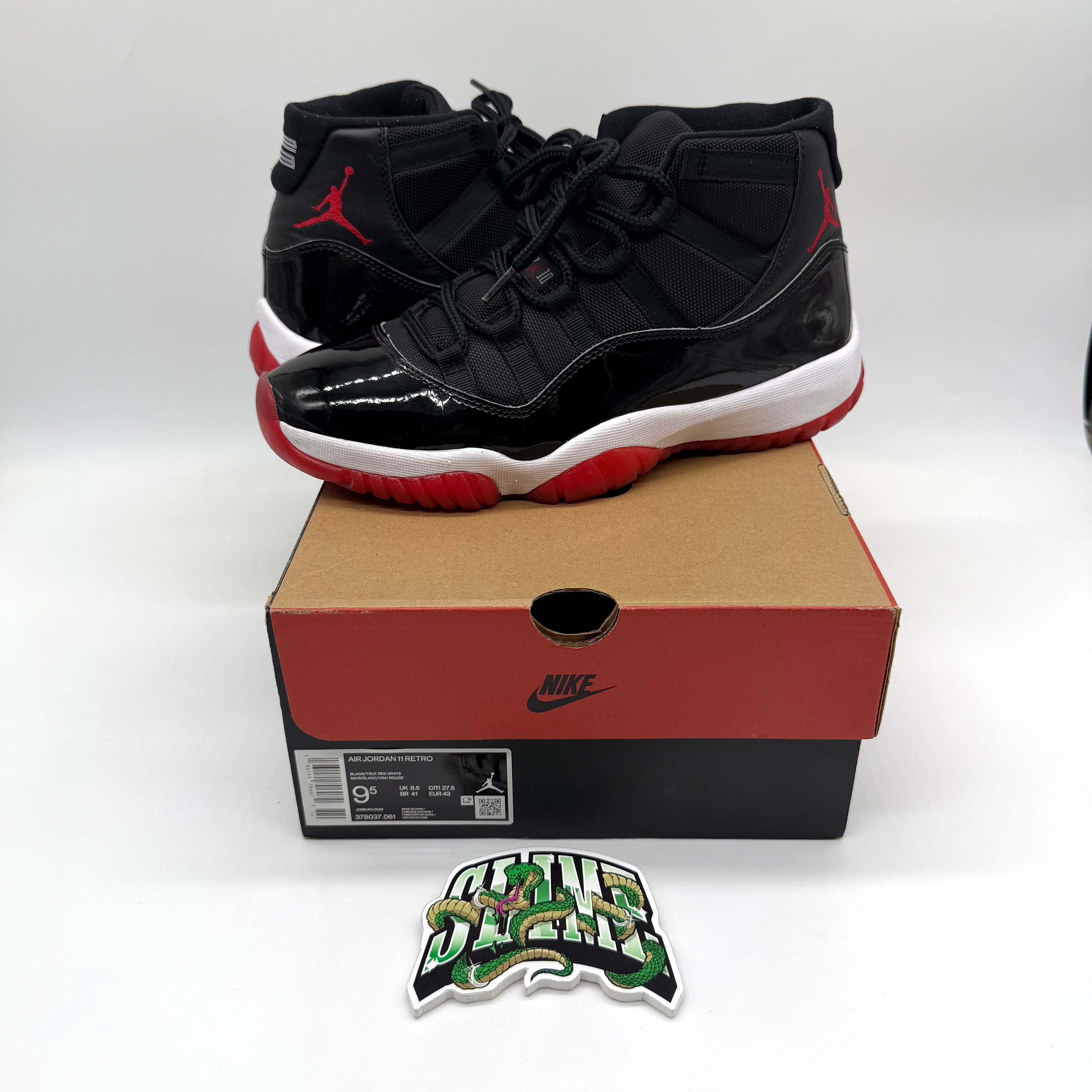 JORDAN 11 BRED 2019
