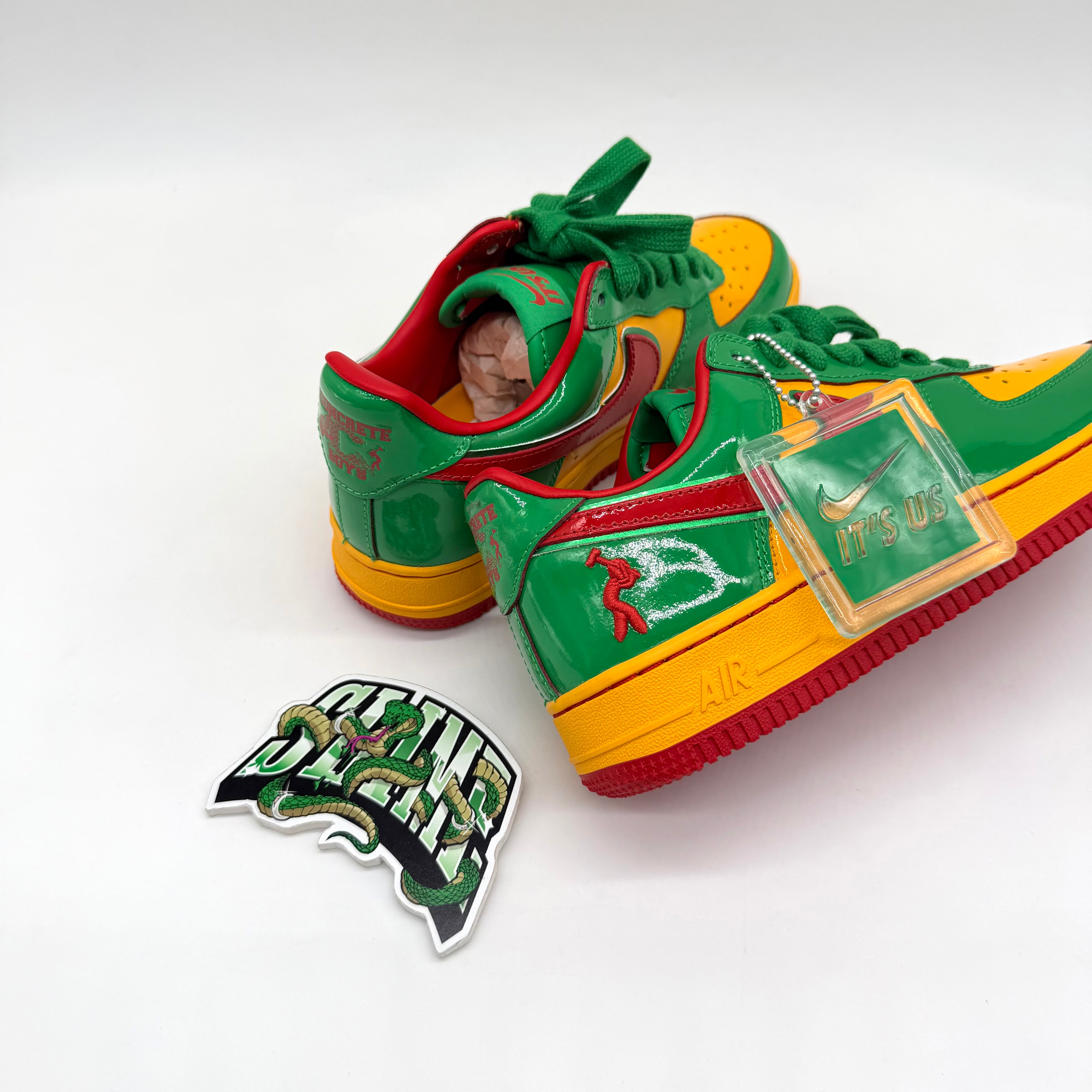NIKE AIR FORCE 1 X CONCRETE BOYS LUCKY GREEN 2024
