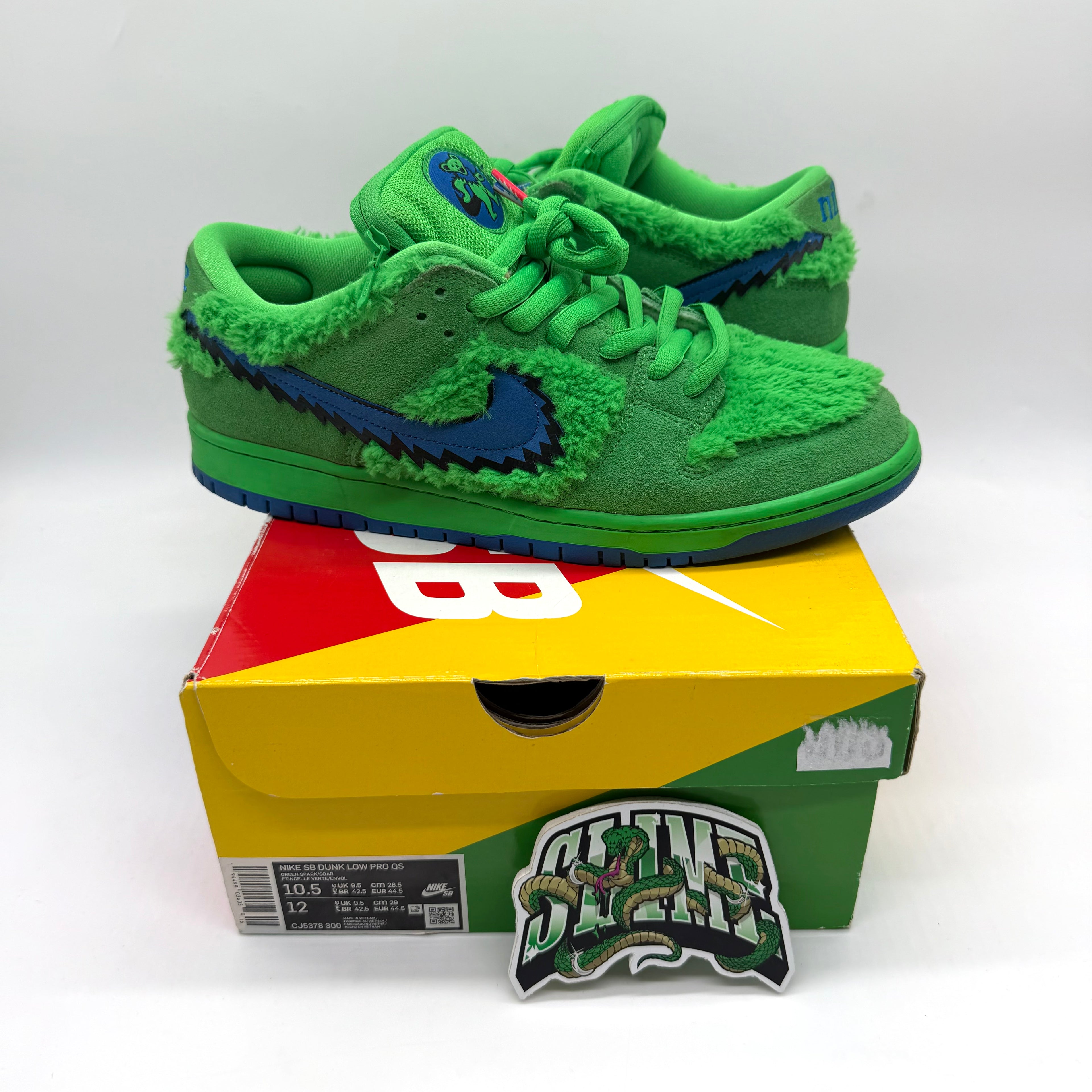 NIKE DUNK SB GRATEFUL DEAD GREEN 2020
