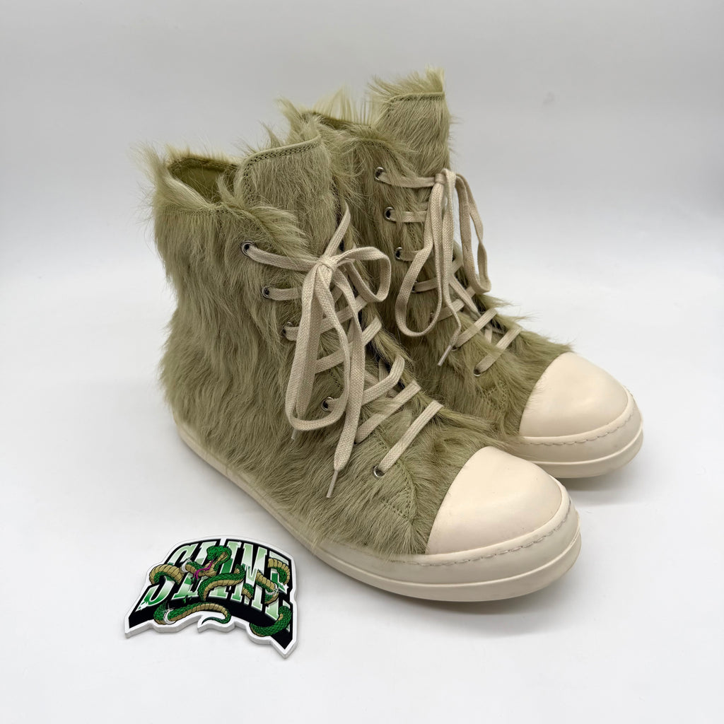 RICK OWENS RAMONES ACID GRINCH FUR 2022