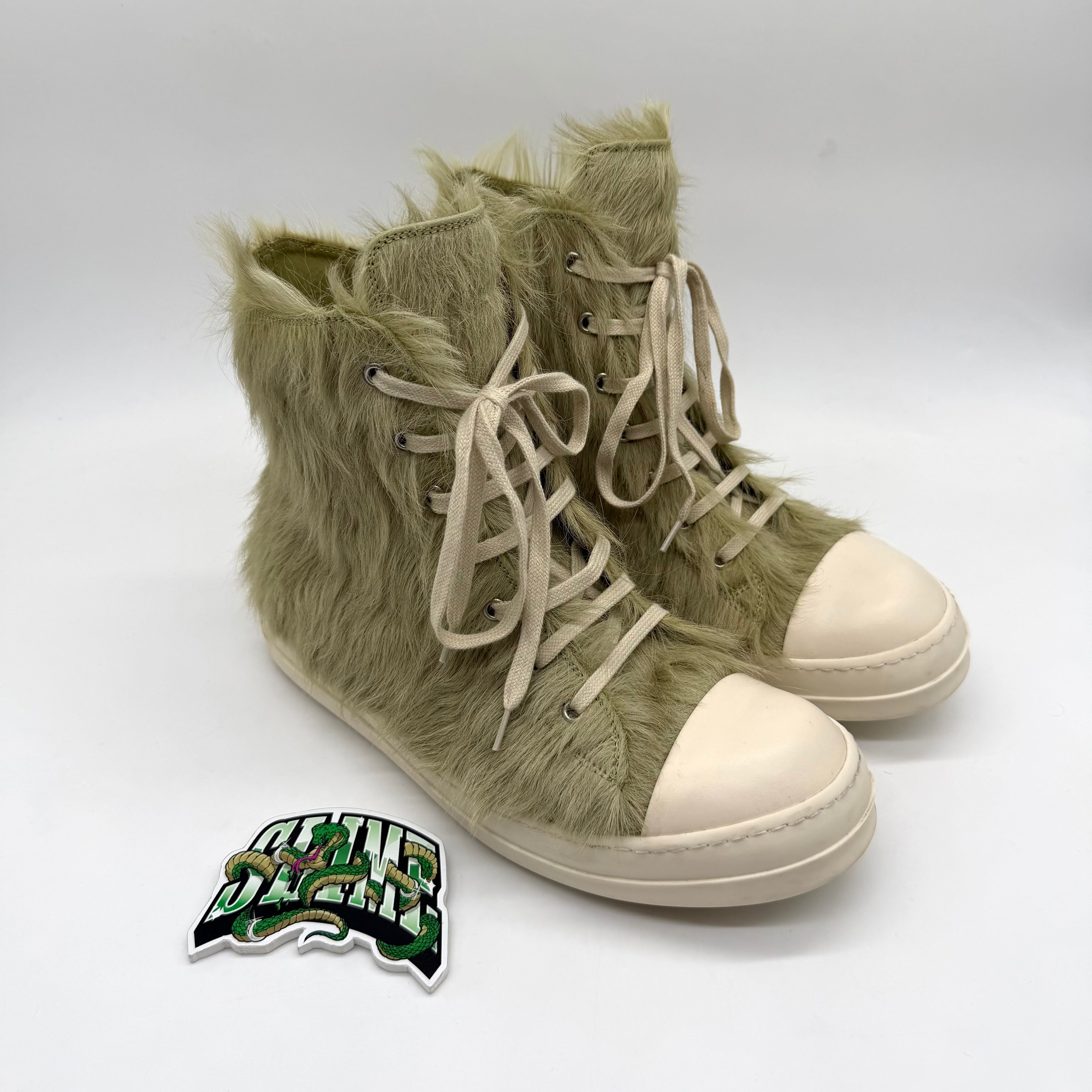 RICK OWENS RAMONES ACID GRINCH FUR 2022