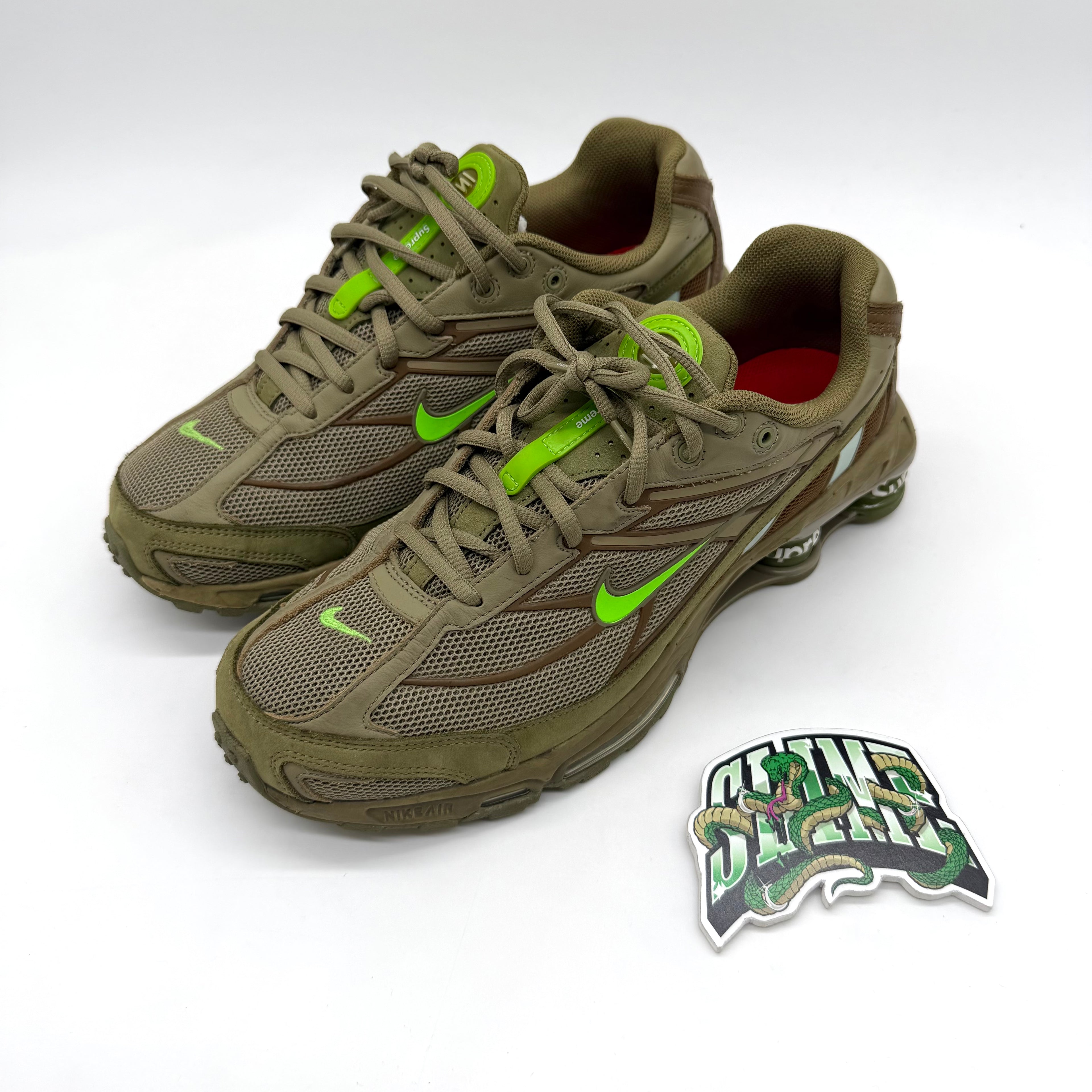 NIKE SHOX RIDE 2 SUPREME GREEN 2022