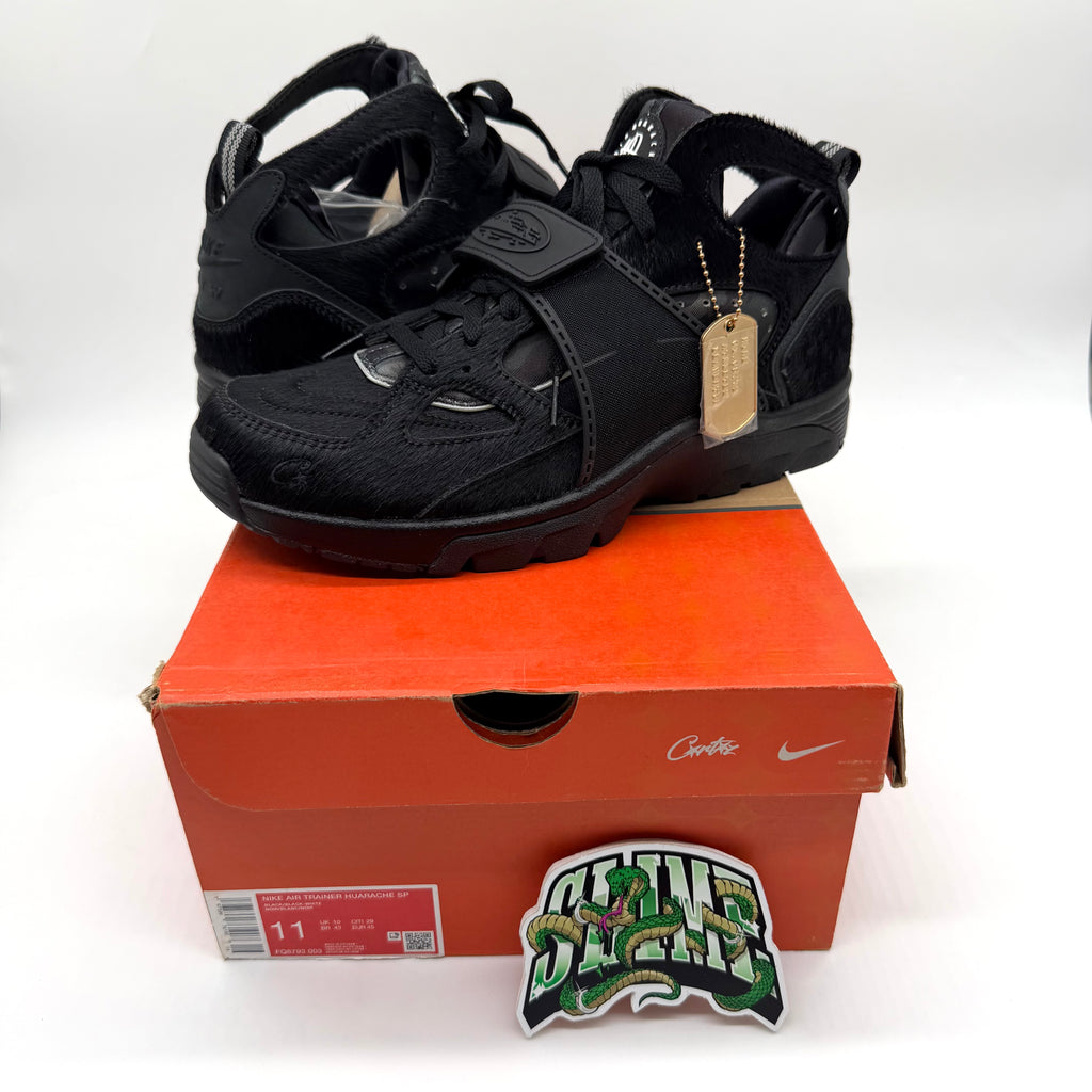 NIKE AIR HUARACHE X CORTEIZ BLACK 2025